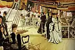 『船上の舞踏会』 1874年頃