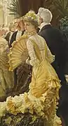 『舞踏会』(1880年)ジェームズ・ティソ