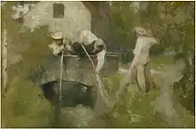 ヴォリュウェの浚渫作業