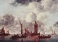 港のヨット(1650)
