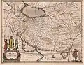 Amsterdam / 1640 circa by Janssonペルシャ湾 1640年の地図