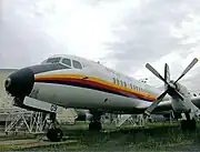 JAS塗装のYS-11（北方漁船博物館）