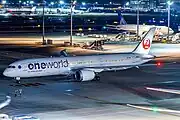 ボーイング787-9（oneworld塗装）