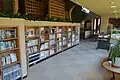 A棟の図書コーナー