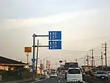 埼玉県羽生市須影付近、国道125号重複区間(2007年11月)