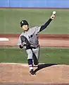 慶大先発 増居投手
