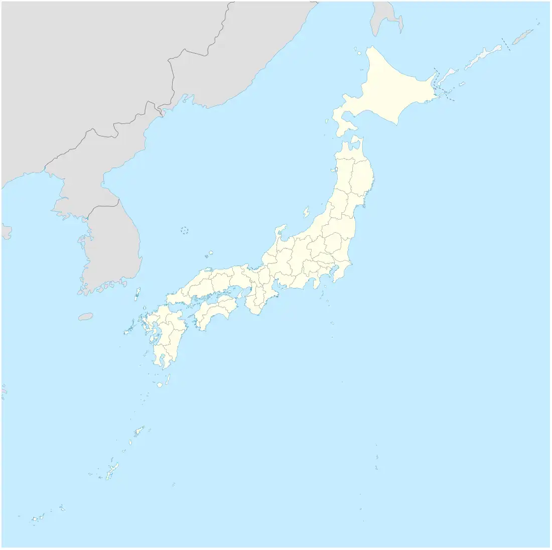 北大東島の位置(日本内)