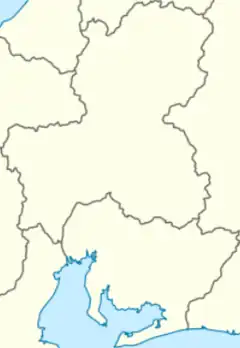 闇サイト殺人事件の位置(愛知県・岐阜県内)