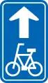 「自転車一方通行（326の2-B）」