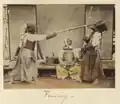 片手右上段からの突き