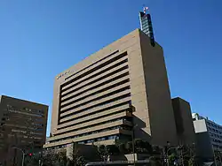本社が入居する朝日新聞東京本社ビル