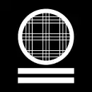 九字 に 二つ引