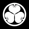 〔8〕丸に三つ裏葵