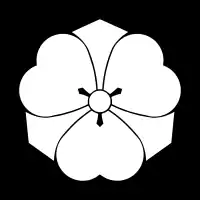 五代目柳家小さん一門定紋「剣片喰」