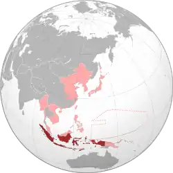 大日本帝国の位置