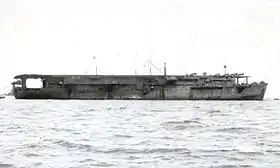 大鷹(1943年9月30日、横須賀)#海軍艦艇史3p.162