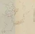 1937年（昭和12年）当時の「日本及満洲国航空線路図」