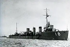 天津風(推定1927年10月#日本海軍全艦艇史下巻p.556、No.1482の写真解説)