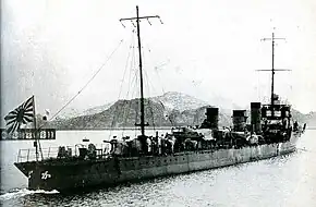 1925年に旅順で撮影された樺#日本駆逐艦史1992p.43