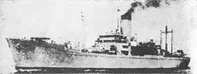 公試中、もしくは完成直後の伊良湖(1941年、日本海軍識別用資料に掲載の写真)