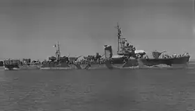 戦後の第二十一号掃海艇(1945年9月16日 青島)