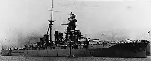 練習戦艦時代の比叡