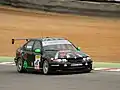 2006年 英国ツーリングカー選手権のブランドハッチラウンドでカートワールドが運営するMG ZSを運転するヒューズ。