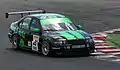 2007年にSnettertonでカートワールドMG ZSを運転するヒューズ。