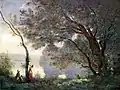 モルトフォンテーヌの思い出　1864　ルーヴル美術館蔵