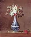 《カーネーションの花瓶（花瓶の花）》1754年頃、油彩 (45.2x37.1 cm) スコットランド国立美術館（エジンバラ）