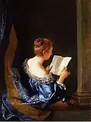 『手紙を読む女』 (1723年)
