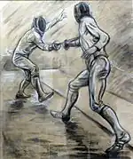 フェンシング選手