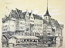 ストラスブールの風景 (1917)