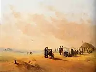 「アンブレウーズの軍営」(1854)