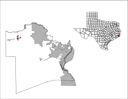 チャイナの位置の位置図