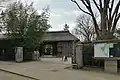 民家園の北門（正門）