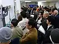 事業仕分け会場ホール（2010年4月26日撮影）