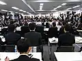 事業仕分け会議場（2010年4月26日撮影）