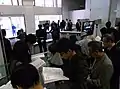 事業仕分け会場ホール（2010年4月26日撮影）