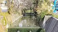 陣屋川（追分町・京町境）