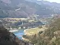 庵谷峠付近からの眺め