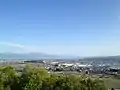 寒河江十景の9、山王台公園からの眺め
