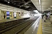 大井町線ホーム