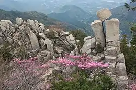 地蔵岩御在所岳（三重県菰野町）