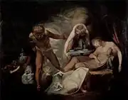 ヨハン・ハインリヒ・フュースリー、ベリンダの夢 (1780/1790)