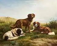 3匹の猟犬