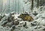 1921年ヨハネス・ゲールツ画