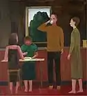 ジョン・ボーン『エプソムの台所』 (Epsom Kitchen)