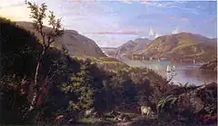 「Hudson Highlands, West Point, Summer」