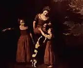 『農家の家族』